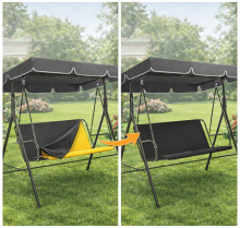 Z-HOME, 110 × 90 cm, Art.23207C, replacement garden swing seat cover, waterproof base material