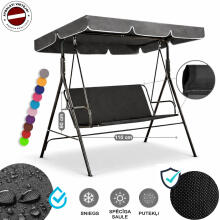 Z-HOME, 110 × 90 cm, Art.23207F, replacement garden swing seat cover, waterproof base material