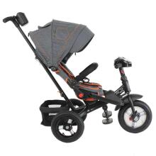 Bebe Basic Schumacher Kid  Air Trike Art.281265 Turkio Children's tricycle with handlebars, roof and inflatable wheels