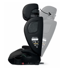 Aga Design Hamilton Tech 100-150cm i-size fix Art.281394 Magically Grey Car seat 15-36kg