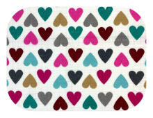 Diaper - 18532 - TETRA PRINT - EGA - SERCA PASTELOWE - size 70x80 cm