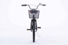 Dviratis - XXIII - TOMABIKE 20" - CRUISER - JUODAS / ROŽINIS