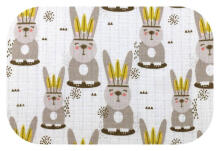 Sauskelnės - 25066 - TETRA PRINT - EGA - INDIANINIS TRIUŠIS - dydis 70x80 cm