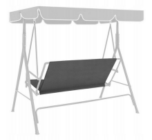 Z-HOME, 120 x 93 cm, Art.63207C, replacement garden swing seat cover, waterproof base material
