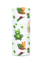 Diaper - 12455 - TETRA PRINT - EGA - FROGS - GREEN - size 70x80 cm