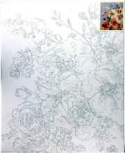 Paveikslas pagal numerius - 45933 - GĖLĖS - dydis 40x50 cm