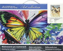 Paveikslas pagal numerius - 50876 - KOT - dydis 40x30 cm