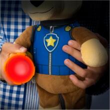Paw Patrol Snuggle Up Pup  Chase Art.285881  Muzikinis pliušinis žaislas „Paw Patrol“ – prisiglausk šuniuką