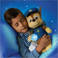 Paw Patrol Snuggle Up Pup  Chase Art.285881  Muzikinis pliušinis žaislas „Paw Patrol“ – prisiglausk šuniuką