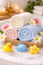 Bebe Basic Cotton Baby Towel  Art.285896 Black Medvilninis rankšluostis 30x50 cm (100% medvilnė)