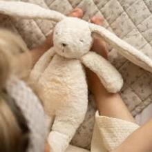 Moonie 2.0 Organic Humming Bunny Art.285921 Grey Children's night light "Bunny", from 0 months.