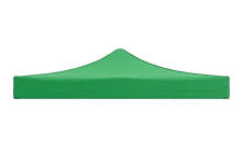 Stogo danga 3x3 m sodo paviljonui 420D, PVC, žalia, MultiGarden