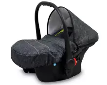 Babylux Aspero Art.286105 Chocolate Universalus 3 viename vežimėlis