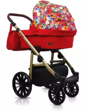 Babylux Aspero Art.286108 Grey Flex Universal 3-in-1 stroller