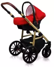 Babylux Aspero Art.286119 Silver Flex Universal 3-in-1 stroller