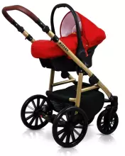 Babylux Aspero Art.286119 Silver Flex Universal 3-in-1 stroller