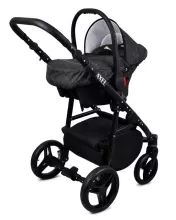 Babylux Axel Art.286123 Carbon  Universal 3-in-1 stroller