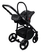Babylux Axel Art.286127 Olive Universal 3-in-1 stroller