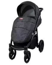 Babylux Axel Art.286129 Silver Universal 3-in-1 stroller