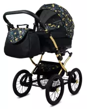 Babylux Margaret Gold Art.286156 Grey Magic  vežimėlis 3 viename