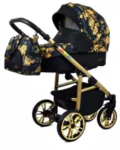 Babylux Color Lux Art.286196 Gold Jungle Universalus 3 viename vežimėlis