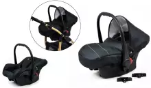 Babylux Gold Lux Art.286206 Bottle Green Universal 3-in-1 stroller