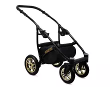 Babylux Gold Lux Art.286214 Silver Universal 3-in-1 stroller