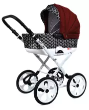 Babylux Rosso Art.286216 vežimėlis 3 viename