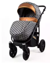 Babylux Miracle Art.286326 Сandy Hibiscus Universal 3-in-1 stroller