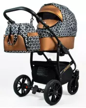 Babylux Miracle Art.286329 Light Grey  Universalus 3 viename vežimėlis