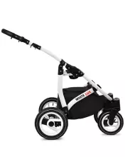 Babylux White Lux  Art.286335 Grey Marble Universalus 3 viename vežimėlis