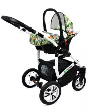 Babylux Tropical Art.286422 Banana Leaf Universal 3-in-1 stroller