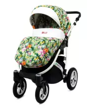 Babylux Tropical Art.286429 Parrots Tropics Universal 3-in-1 stroller