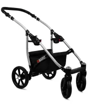 Babylux Qbaro Art.286465 Magenta Universalus 3 viename vežimėlis
