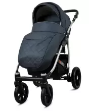 Babylux Qbaro Art.286466 Mint Universalus 3 viename vežimėlis