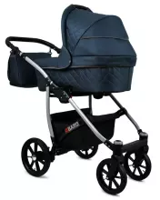 Babylux Qbaro Art.286466 Mint Universalus 3 viename vežimėlis