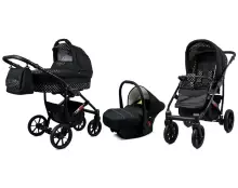 Babylux Largo Art.286486 Latte Beige Universal 3-in-1 stroller