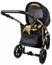 Babylux Largo Art.2864890 Silver Hearts Universalus 3 viename vežimėlis