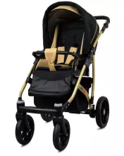Babylux Largo Art.2864890 Silver Hearts Universalus 3 viename vežimėlis