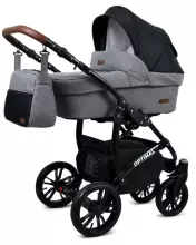 Babylux Optimal Art.286496 Colorful Feathers Universal 3-in-1 stroller