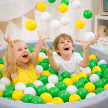 Meow Extra Balls  Art.287100 Mix Dry pool balls Ø 7 cm, 100 pcs.