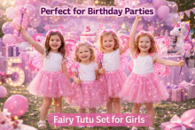 Happy Toys Fairy Wings Art.0636 Skirt, Wand & Tiara Set