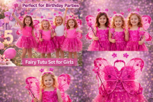 Happy Toys Fairy Wings Art.0637 Skirt, Wand & Tiara Set