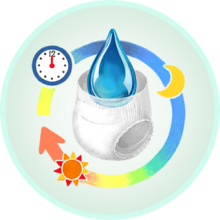 Merries First Premium Pants L Art.287247 Ecological diapers Japanese diapers L size 9-14 kg, 36 pcs.