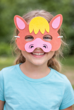 Farm animal mask Art.9673 karnavalo kaukė