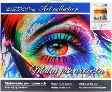 Paveikslas pagal numerius - 45735 - EŽERAS - dydis 40x50 cm