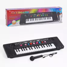 Toma Music Piano Art.287392 Children's piano (37 melodies, 2 beats, microphone, battery-operated)