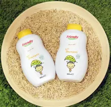 Friendly Organic Shampoo  Art.287532 органический гель для мытья волос и тела  для младенцев, 400 мл.