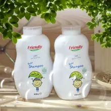 Friendly Organic Shampoo  Art.287532 органический гель для мытья волос и тела  для младенцев, 400 мл.