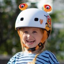 Dip&Dap Helmet  Art.287551 White Certified, adjustable helmet for kids